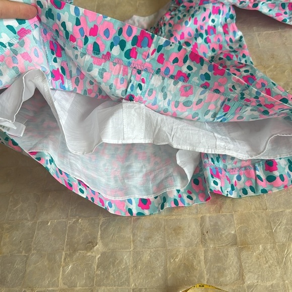 Lilly Pulitzer Set NEW Hottie Dottie Suzie Skirt Bitsy Top Puff Sleeve two piece - Picture 13 of 16